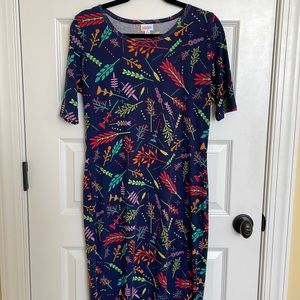 LulaRoe dress- size L